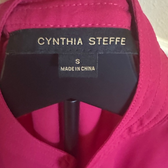 Cynthia Steffe Fuchsia Blouse - Picture 2 of 3